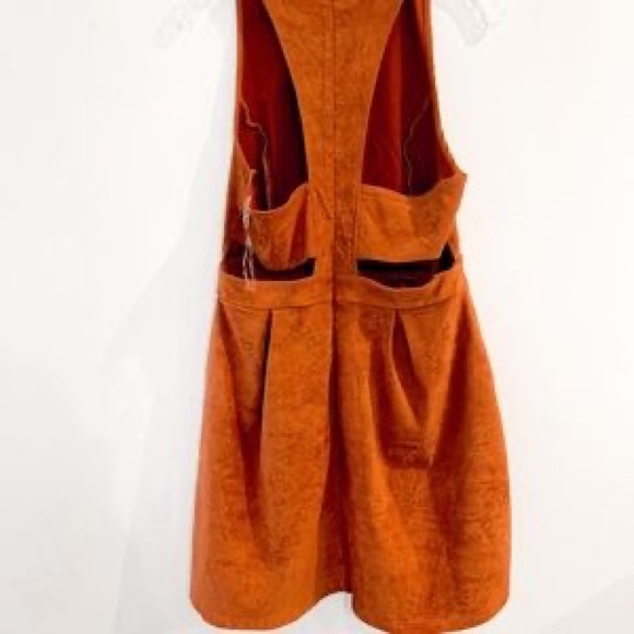 ALTAR’D STATE amazing suede fall skater dress with back cutouts - Picture 2 of 4